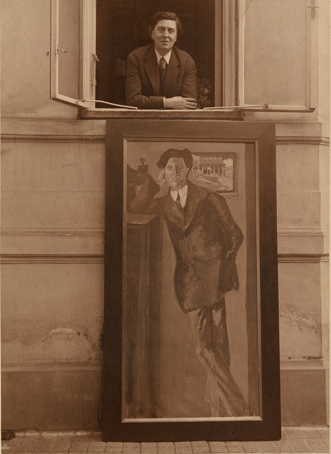 Alban Berg, 1924, Trauttmansdorffgasse 27, Wien XIII,  Arnold Schönberg Center, Wien  
